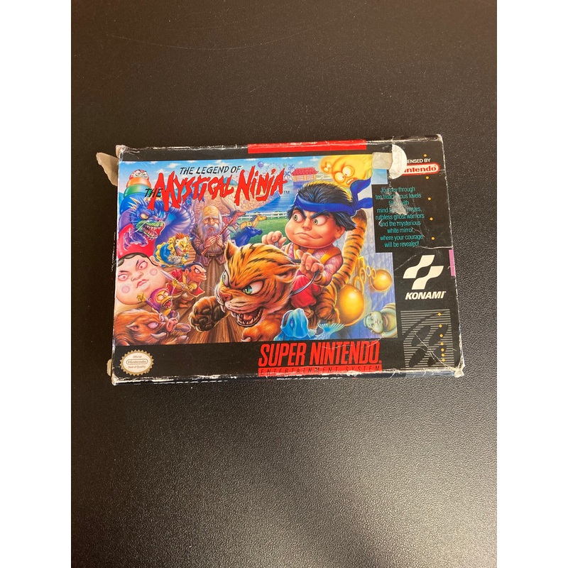 Super Nintendo The Legend Of The Mystical Ninja Game No Manual Included