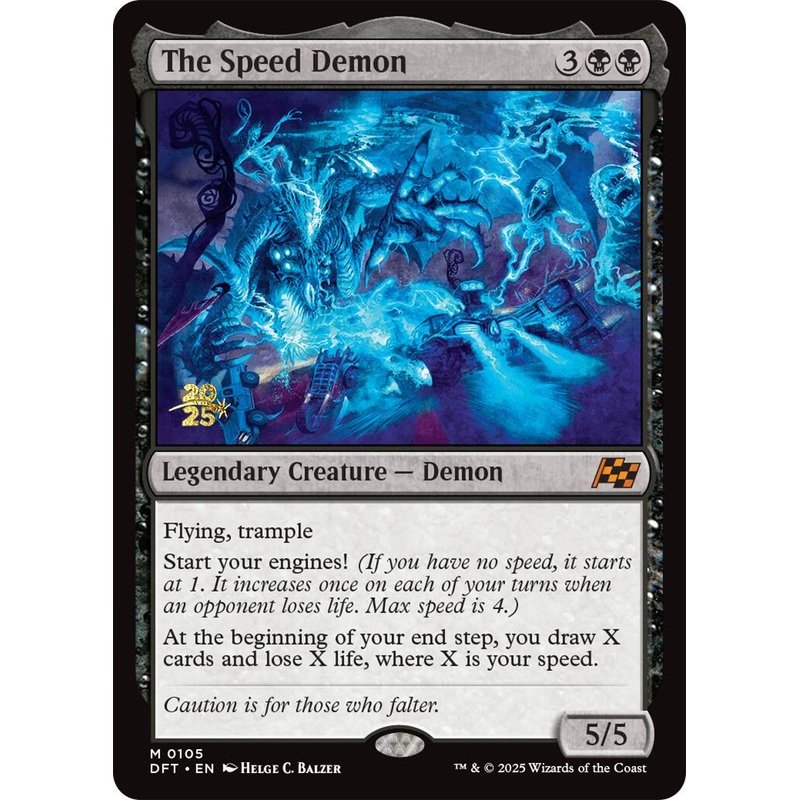The Speed Demon [Aetherdrift Prerelease Promos]