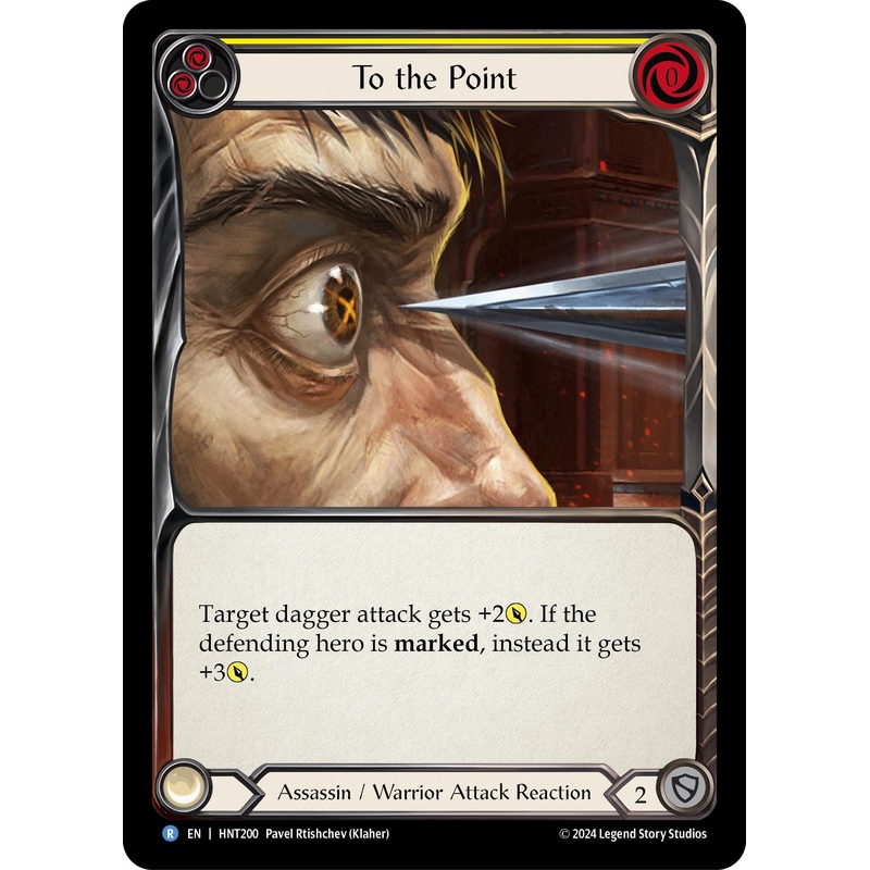 To the Point (Yellow) [HNT200] (The Hunted)