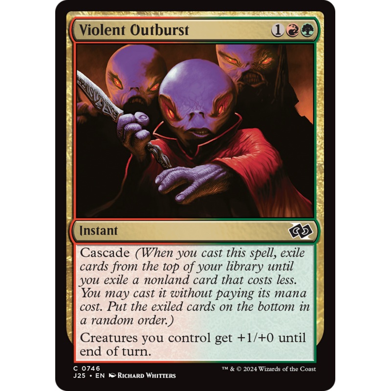Violent Outburst [Foundations Jumpstart]