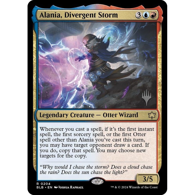 Alania, Divergent Storm (Promo Pack) [Bloomburrow Promos]