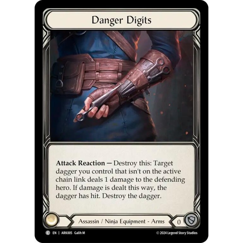 Danger Digits [ARK005] (The Hunted Arakni Blitz Deck)