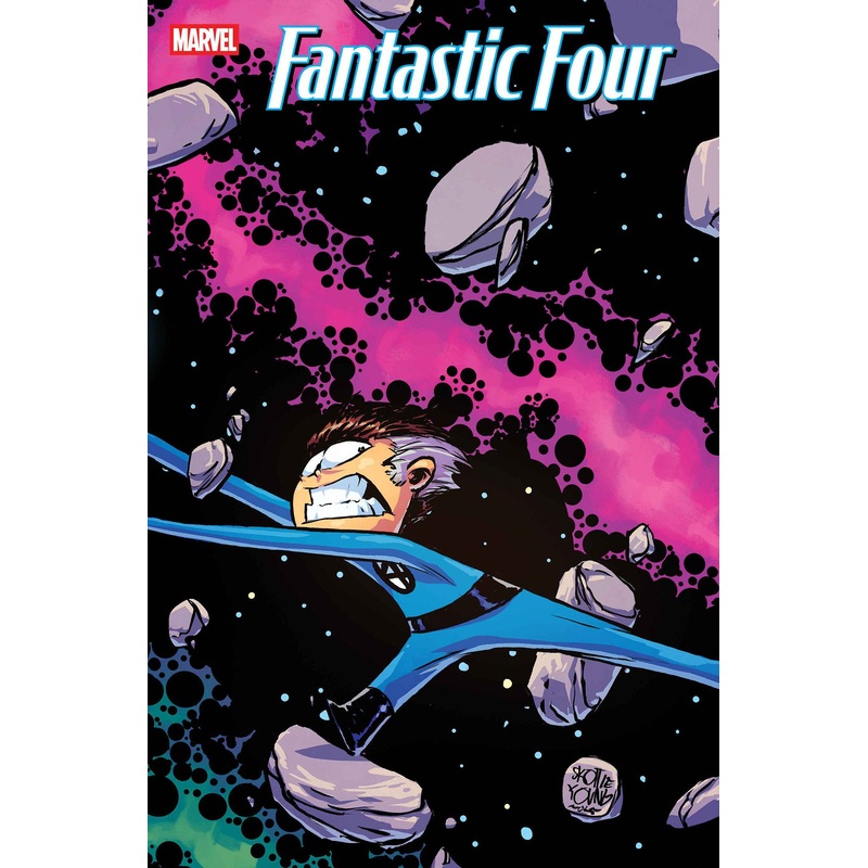 Fantastic Four #3 Skottie Young 5 Part Connecting Variant [Doom]