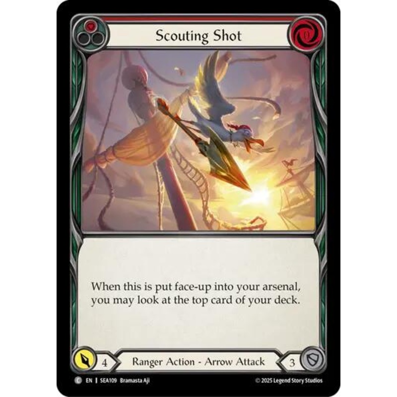 Scouting Shot [SEA109] (High Seas)  Rainbow Foil