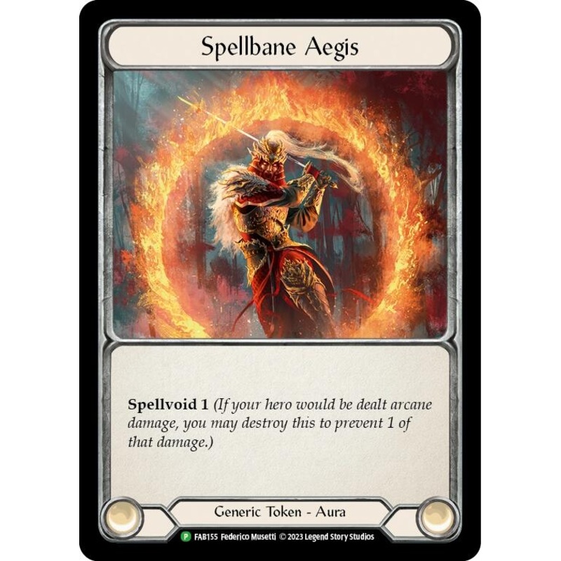 Spellbane Aegis [FAB155] (Promo)  Cold Foil