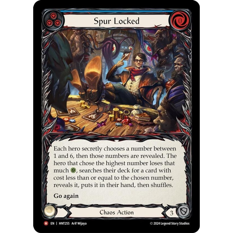 Spur Locked [HNT255] (The Hunted)  Rainbow Foil