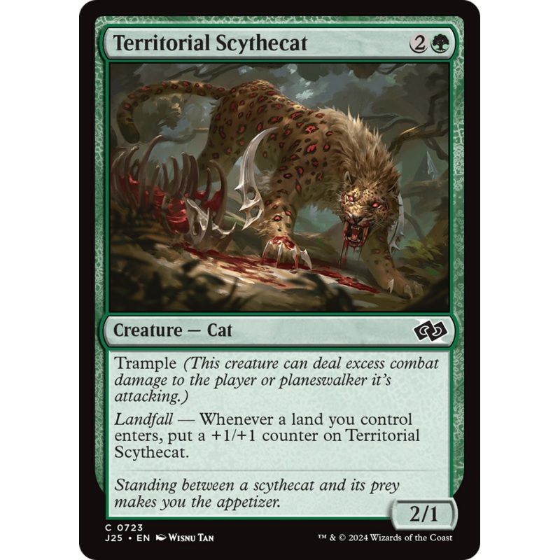 Territorial Scythecat [Foundations Jumpstart]