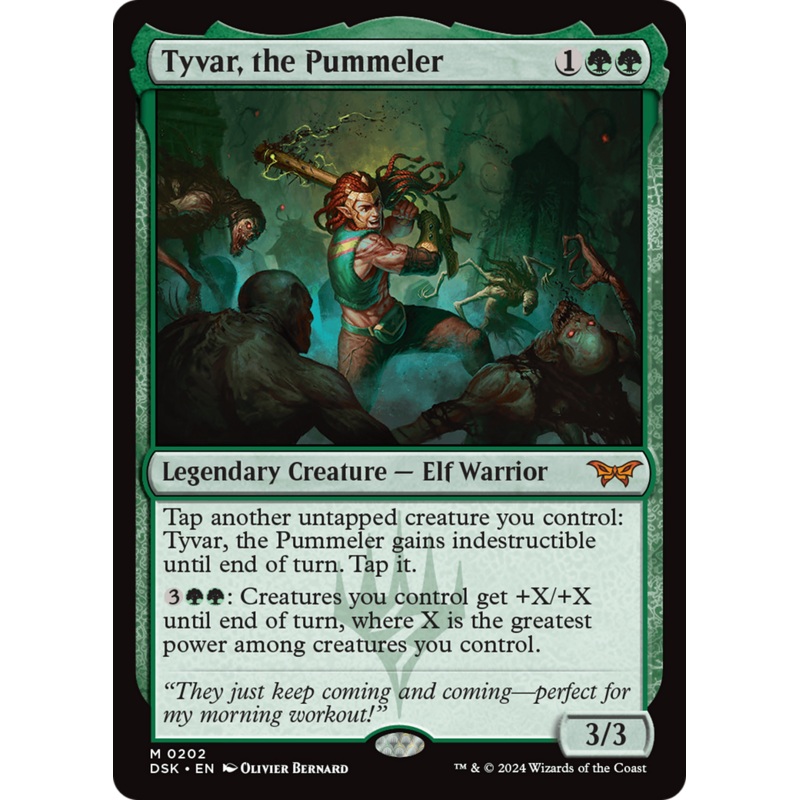Tyvar, the Pummeler [Duskmourn: House of Horror]