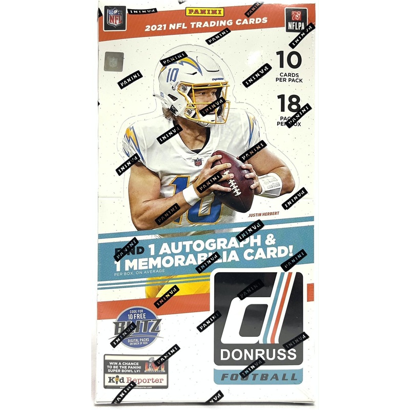 2021 Panini Donruss Football Hobby Box