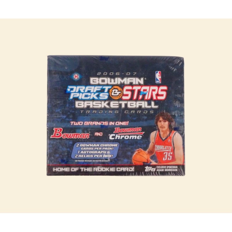 2006-07 Bowman Draft Basketball Hobby Box