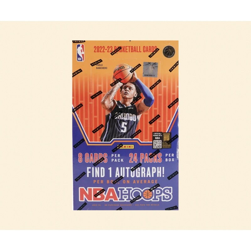 2022-23 Panini NBA Hoops Basketball Sealed Hobby Box