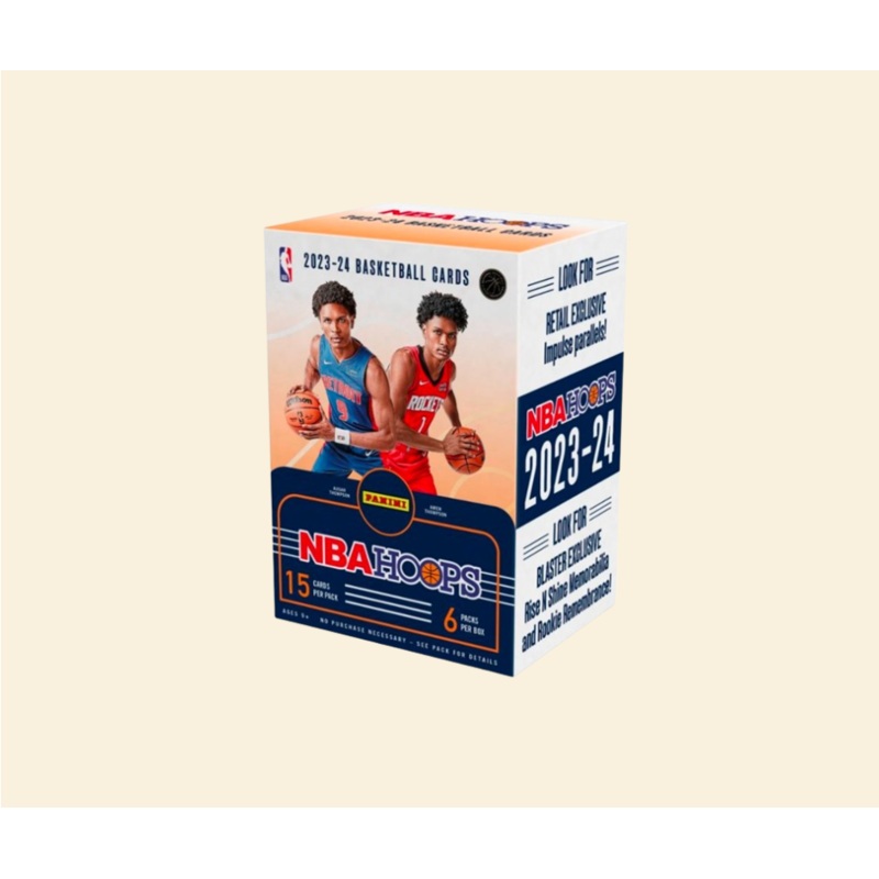 2023-2024 Panini NBA Hoops Basketball Sealed Blaster Box