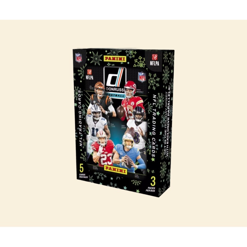 2024 Panini Donruss Football Winter Holiday Tin