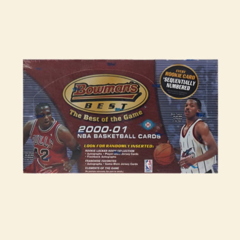 2000-01 Bowman’s Best NBA Box