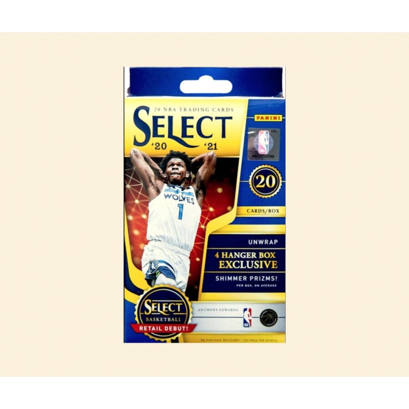 2020-21 Panini Select Basketball Sealed Hanger Box