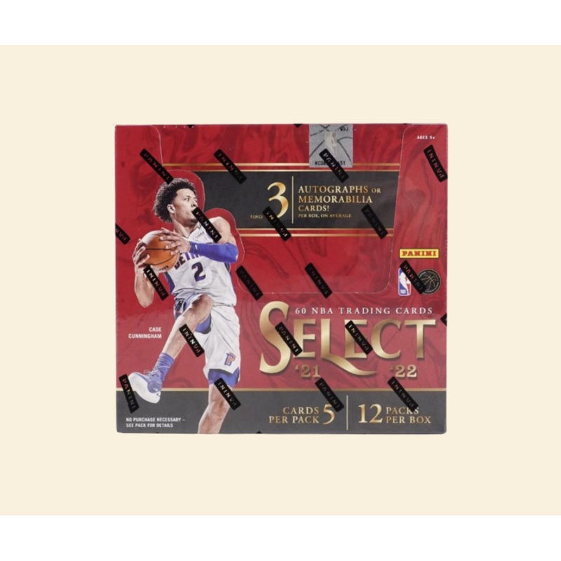 2021-22 Select Basketball Hobby Box