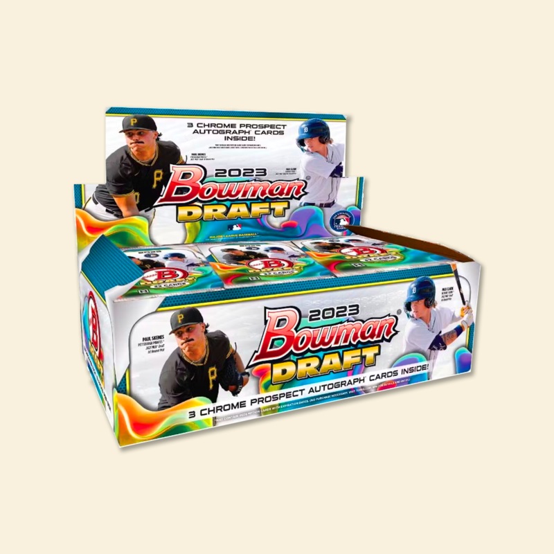 2023 Bowman Draft Baseball Jumbo Hobby Box 3 Autographs