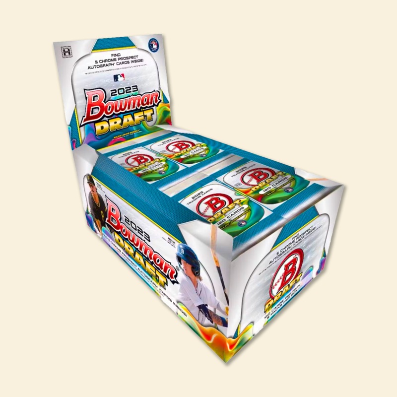 2023 Bowman Draft Baseball Super Jumbo Hobby Box 5 Autographs