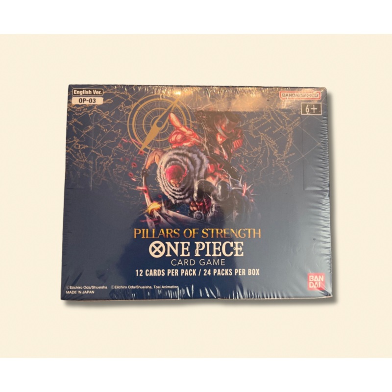 One Piece TCG: Pillars Of Strength Sealed Booster Box (OP03)
