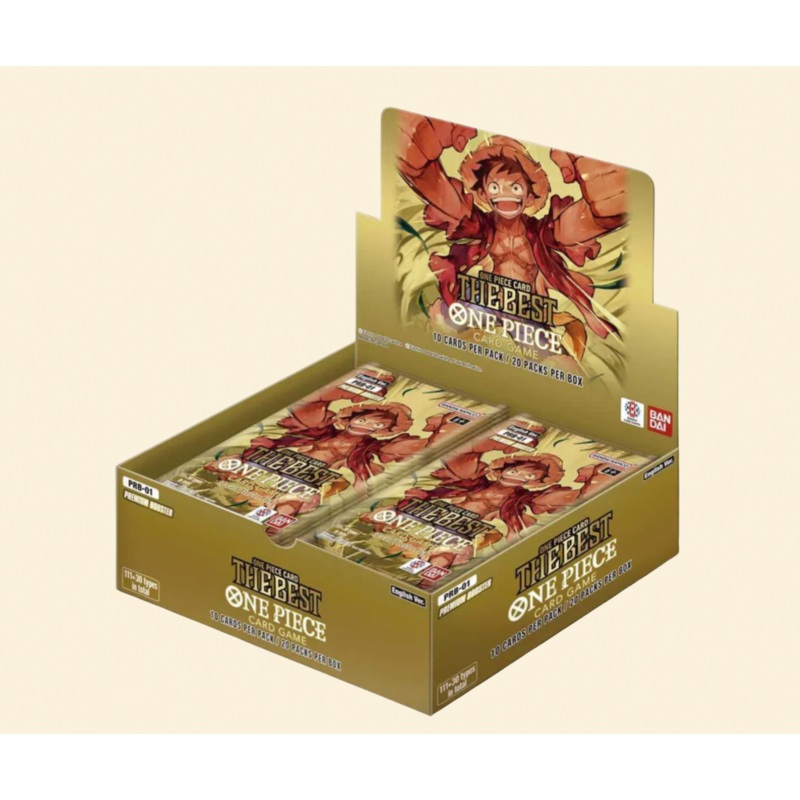 One Piece TCG: Premium Booster Box The Best OP (PRB01)