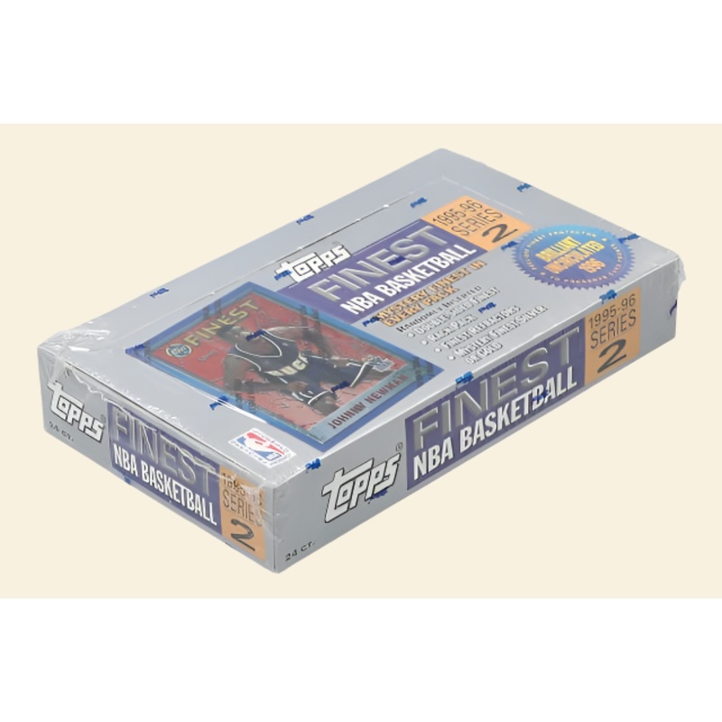 1995-96  Topps finest NBA Basketball Series 2 Sealed Box