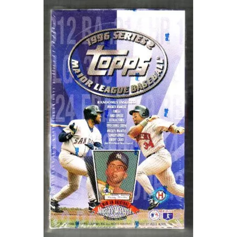 1996 Topps Series 2 Baseball Sealed Box