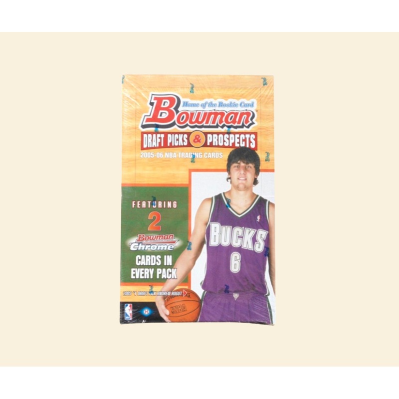 2005-06 Bowman Draft Picks And Prospects Basketball Hobby Box