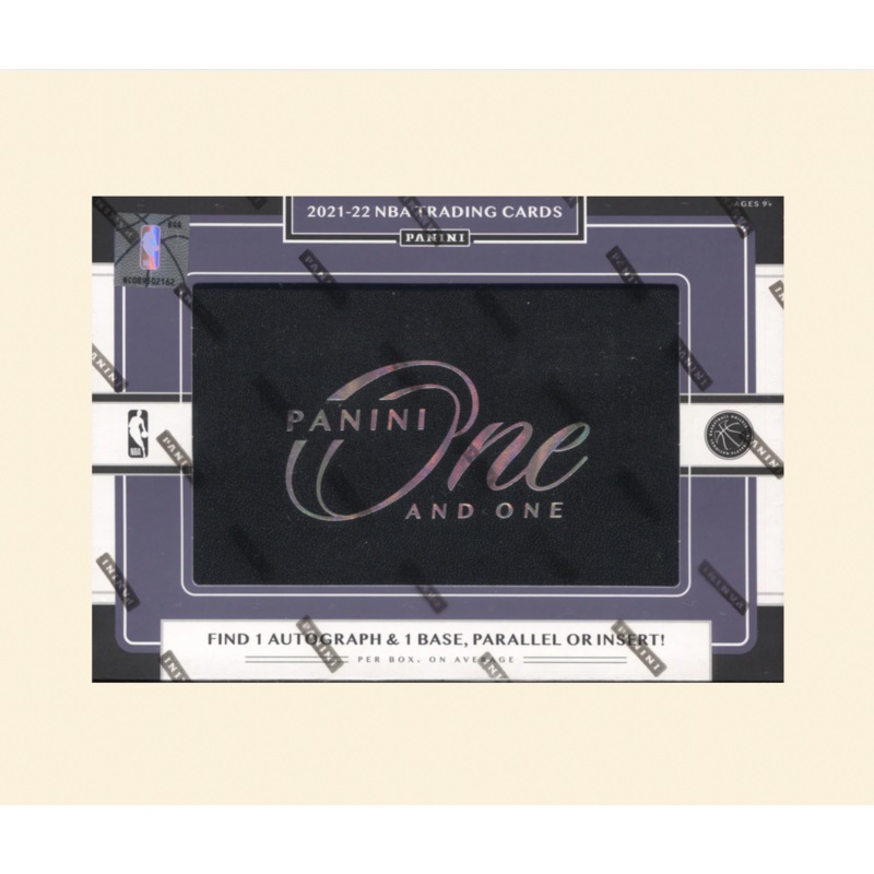 2021-22 Panini One and One Basketball Sealed Box