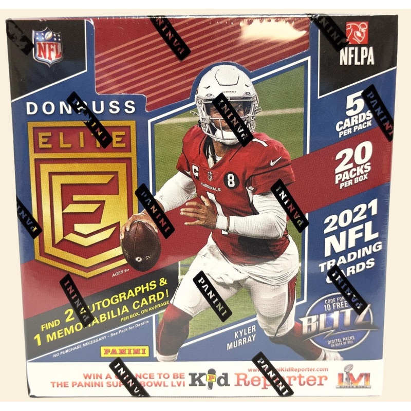 2021 Panini Donruss Elite Football Hobby Box