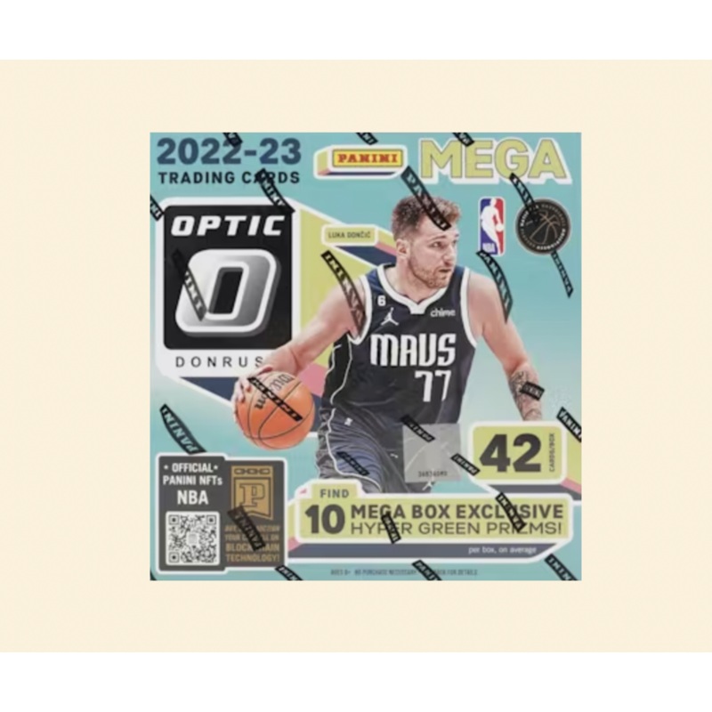 2022-23 Donruss Optic NBA Sealed Mega Box (Green Hyper)