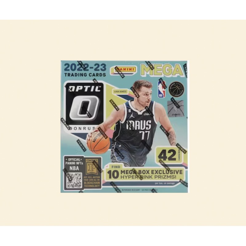 2022-23 Donruss Optic NBA Sealed Mega Box (Pink Hyper)