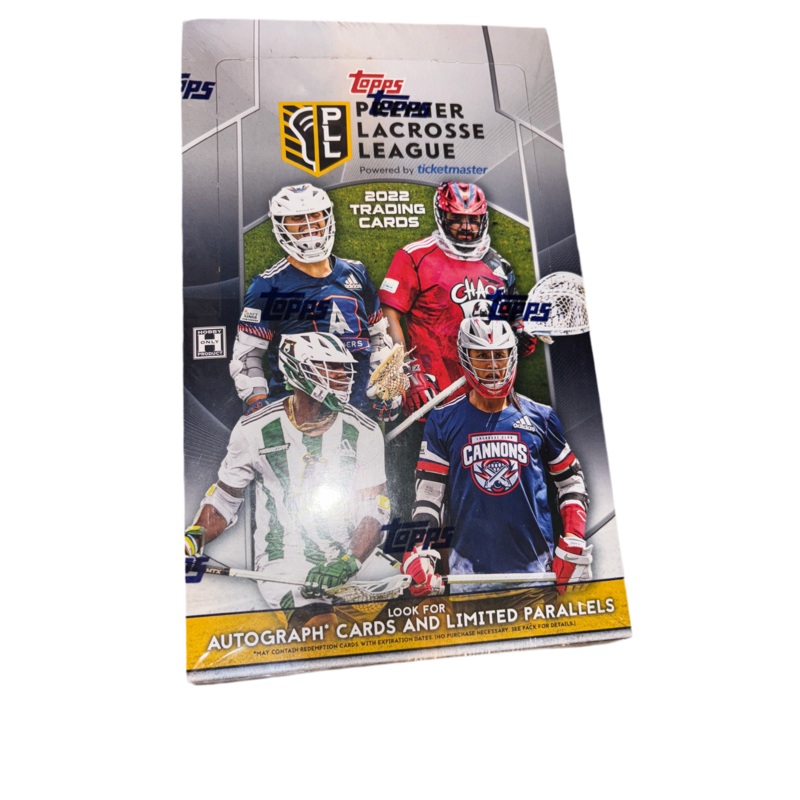 2022 Topps PLL Lacrosse League Hobby Box