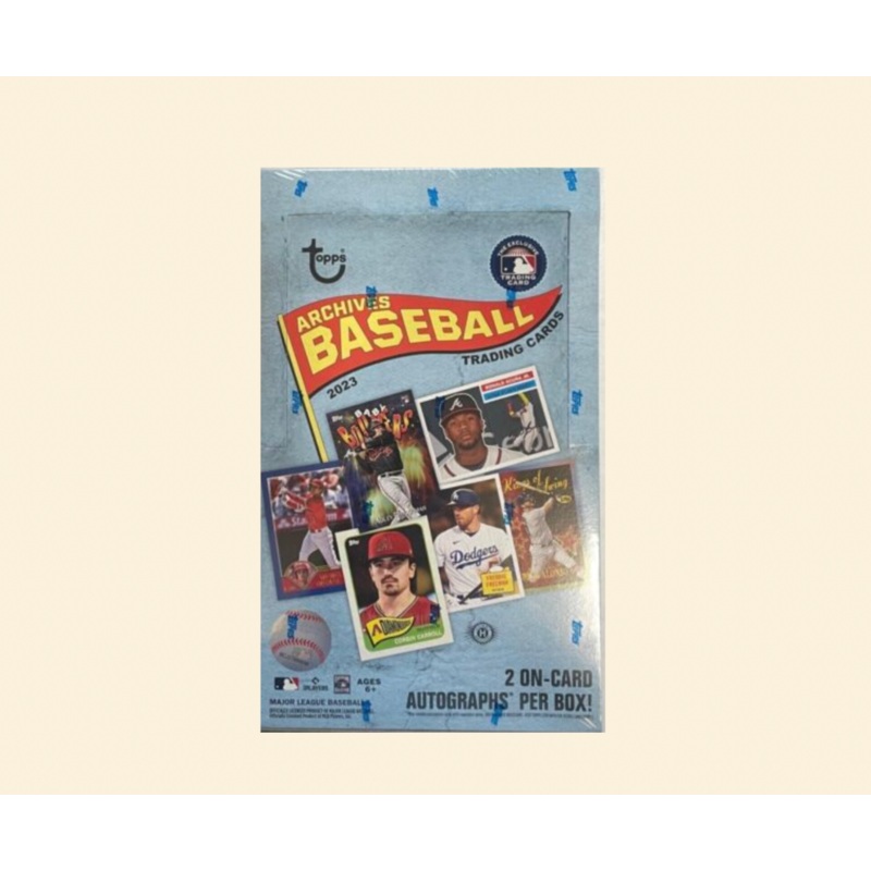 2023 Topps Archives Baseball Sealed Hobby Box