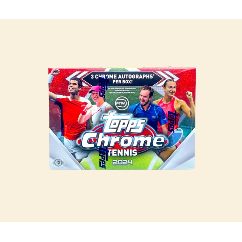 2024 Topps Chrome Tennis Breakers Delight