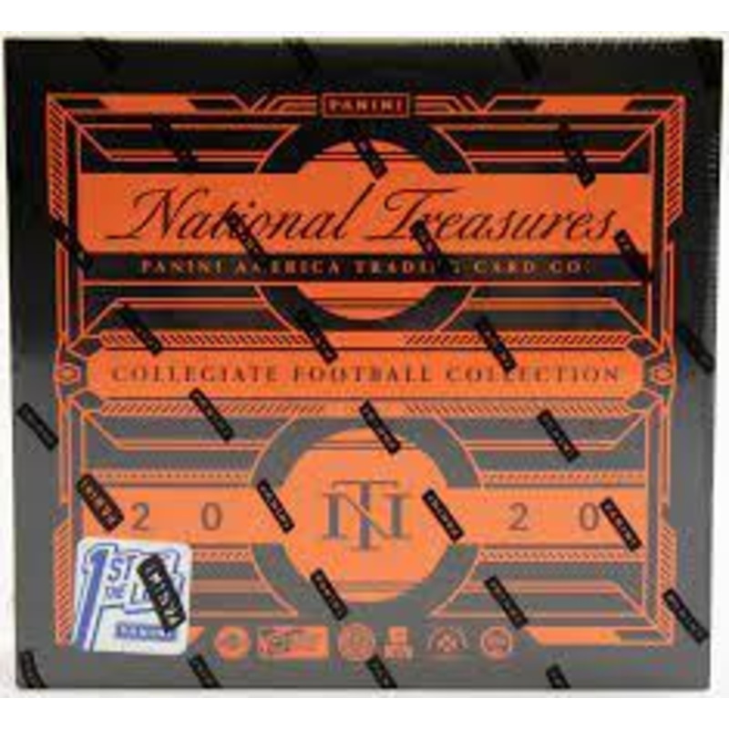 2020 Panini National Treasures Collegiate Football Collection Hobby 1st Off The Line