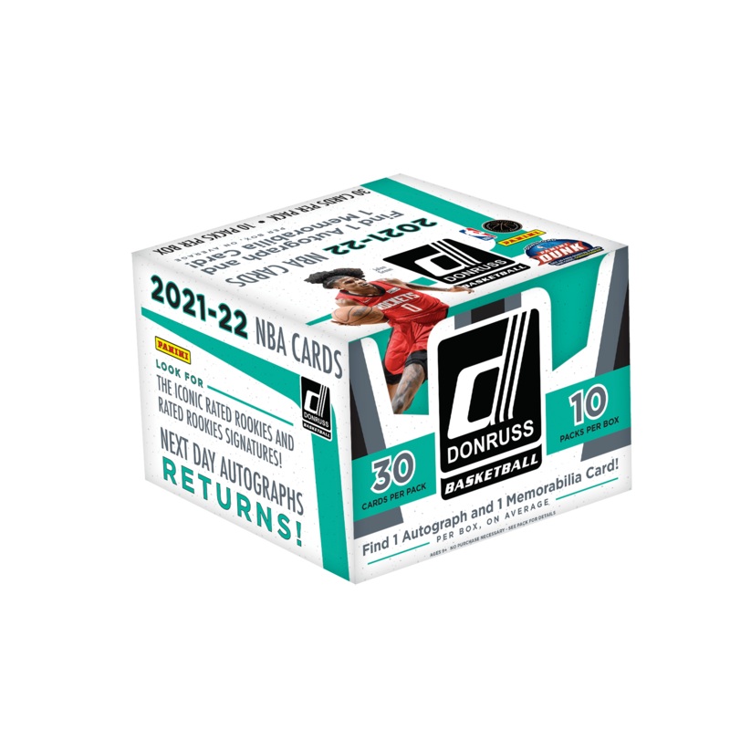 2021-22 Panini Donruss Basketball Hobby Box
