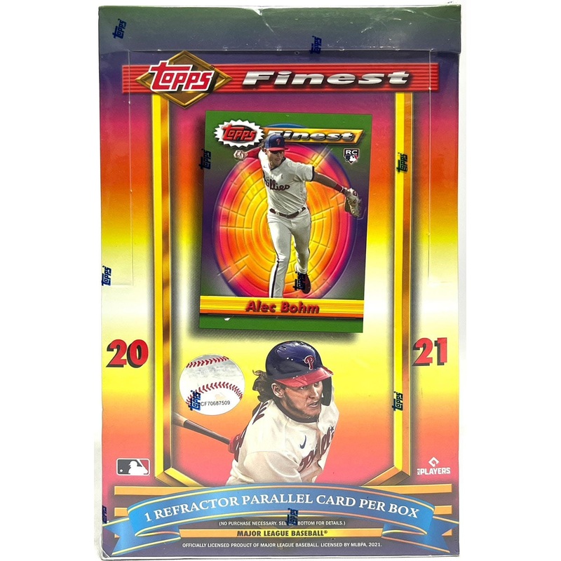 2021 Topps Finest Flashbacks Baseball Hobby Box