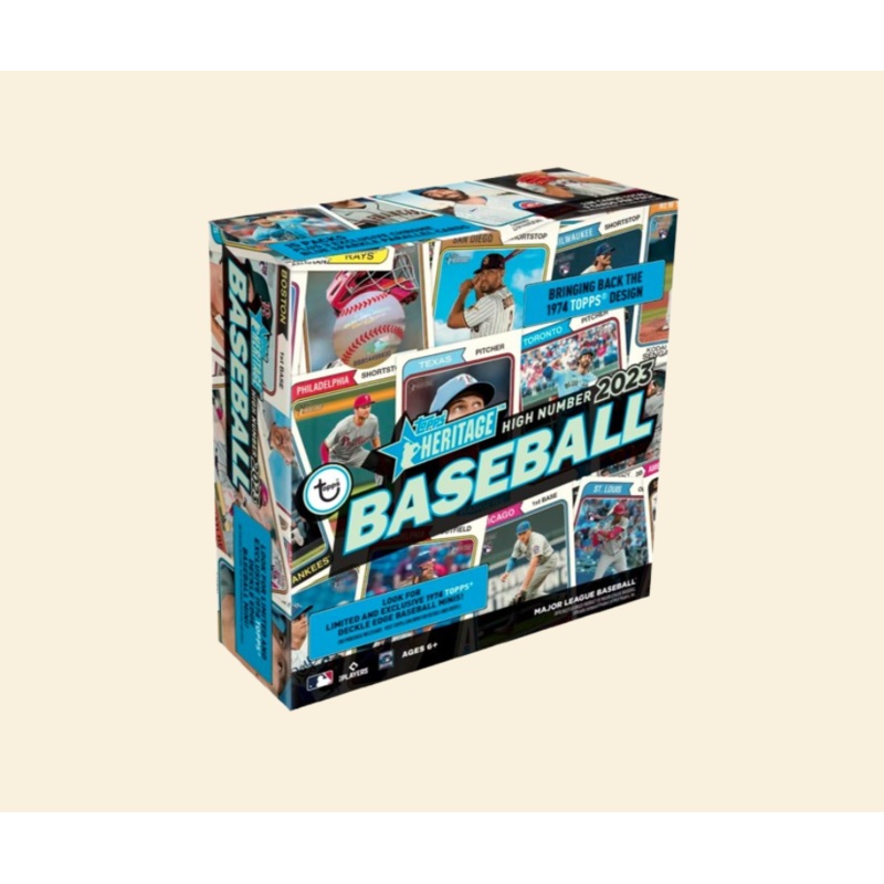 2023 Topps Heritage High Number Baseball Mega Box