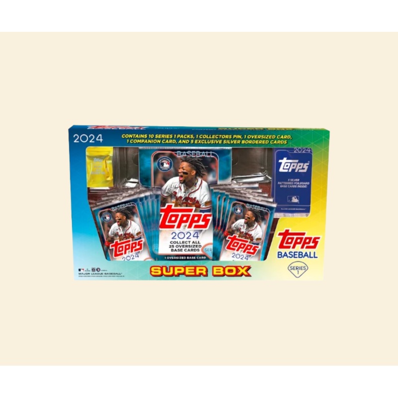2023 Topps Series 1 Baseball Super Box