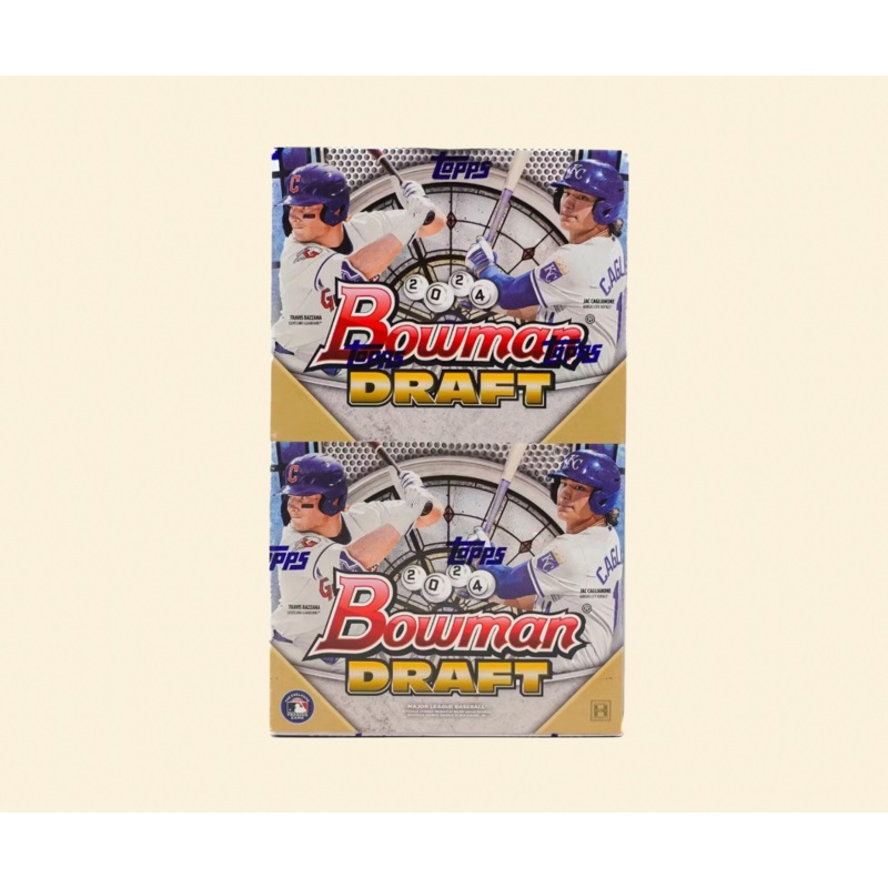 2024 Bowman Draft Baseball Super Jumbo Hobby Box (5 Autographs)