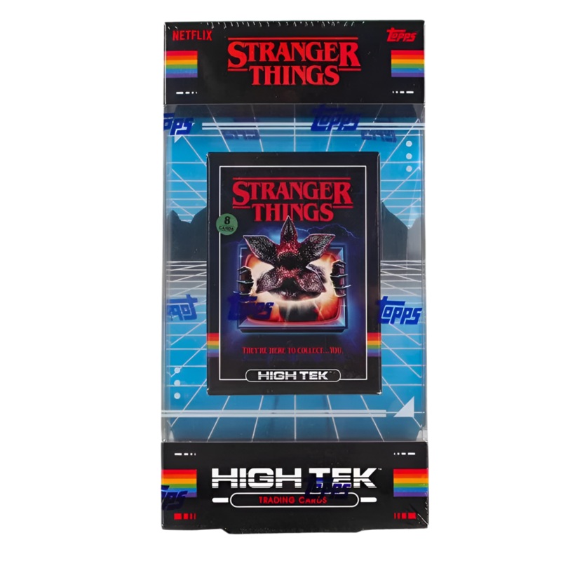 2024 Topps High Tek Stranger Things Netflix Hobby Box