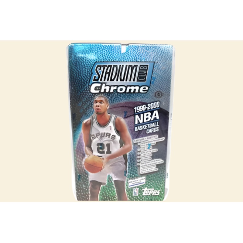 1999-2000 Topps Stadium Club Chrome NBA Basketball Hobby Box