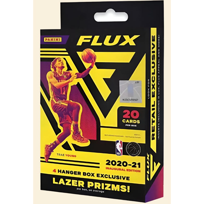 2020-21 Panini Flux Basketball Hanger Box – Lazer Prizms
