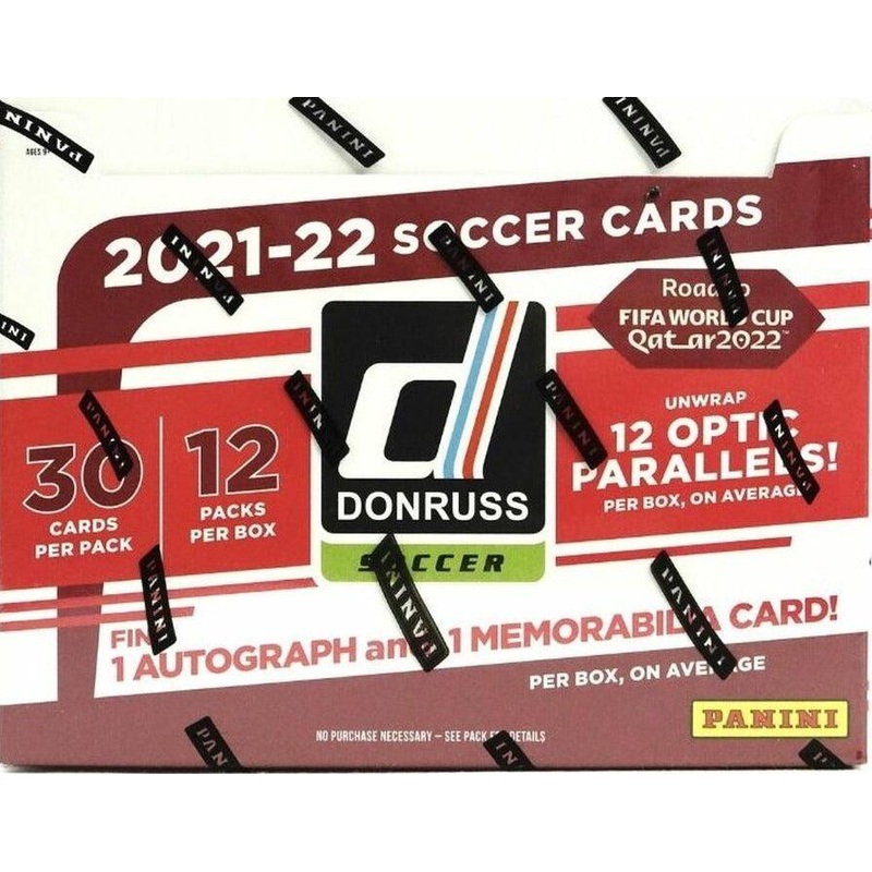 2021-22 Donruss Road to Qatar Soccer Hobby Box