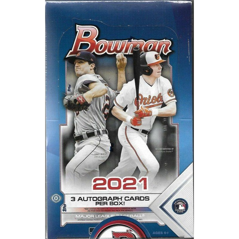 2021 Bowman Jumbo Hobby Box
