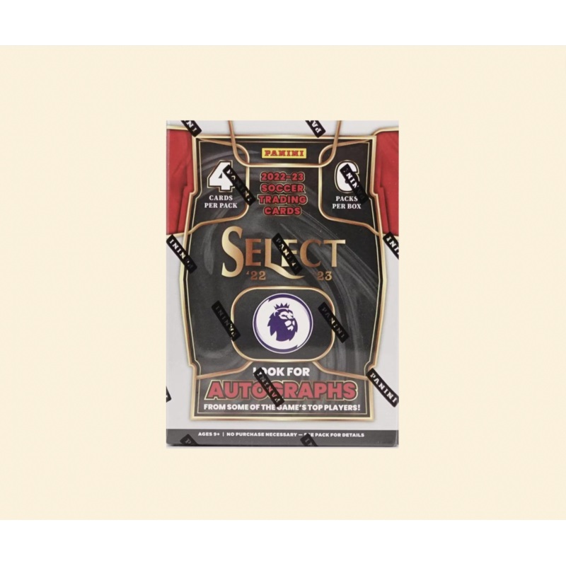 2022/23 Panini Select Premier League Soccer Sealed Blaster Box