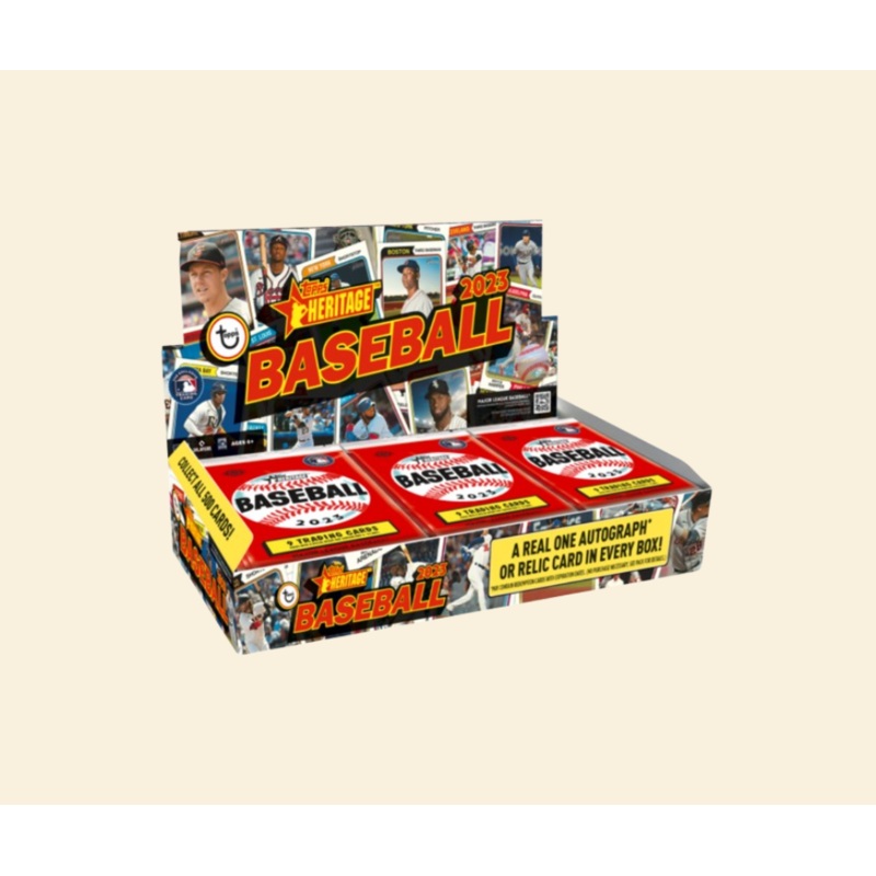 2023 Topps Heritage Baseball Hobby Box