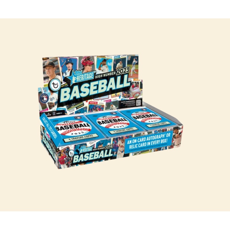 2023 Topps Heritage High Number Baseball Hobby Box