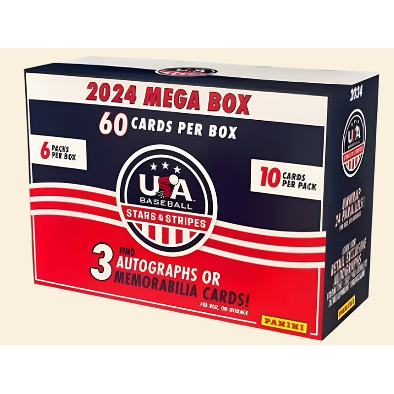 2024 Panini USA Baseball Stars & Stripes Mega Box