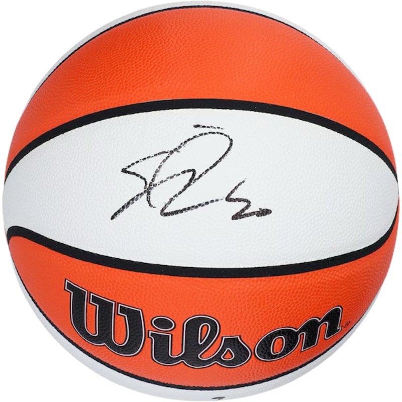 Sabrina Ionescu New York Liberty Autographed Wilson Indoor/Outdoor Basketball WNBA Auto Fanatics COA